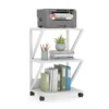 3-Tier Printer Cart Under Desk Storage Shelf - Image 3