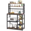 Kitchen Rack, 5-Tier Microwave Cart Oven Stand