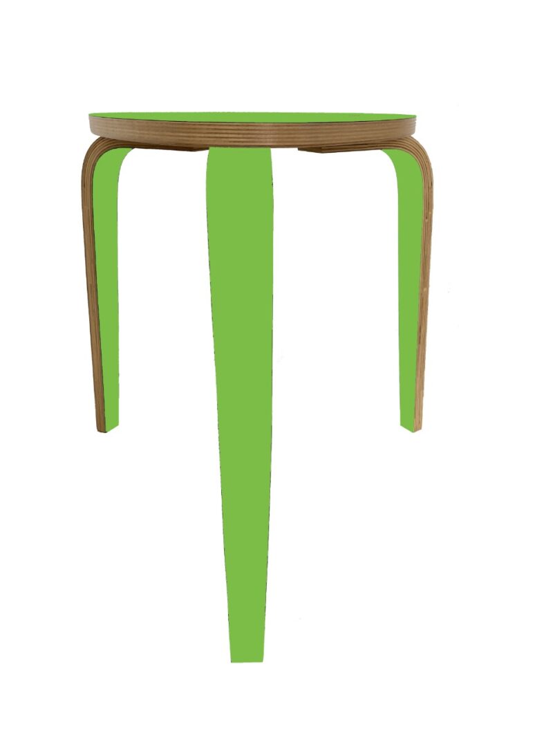 triangular shaped Green Coffee Table for Living Room Wooden chair Home Furniture for Bedroom Kitchen Office - Image 2