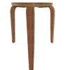 triangular shaped Brown Coffee Table for Living Room Wooden chair Home Furniture for Bedroom Kitchen Office - Image 4