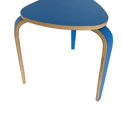triangular shaped Blue Coffee Table for Living Room Wooden chair Home Furniture for Bedroom Kitchen Office