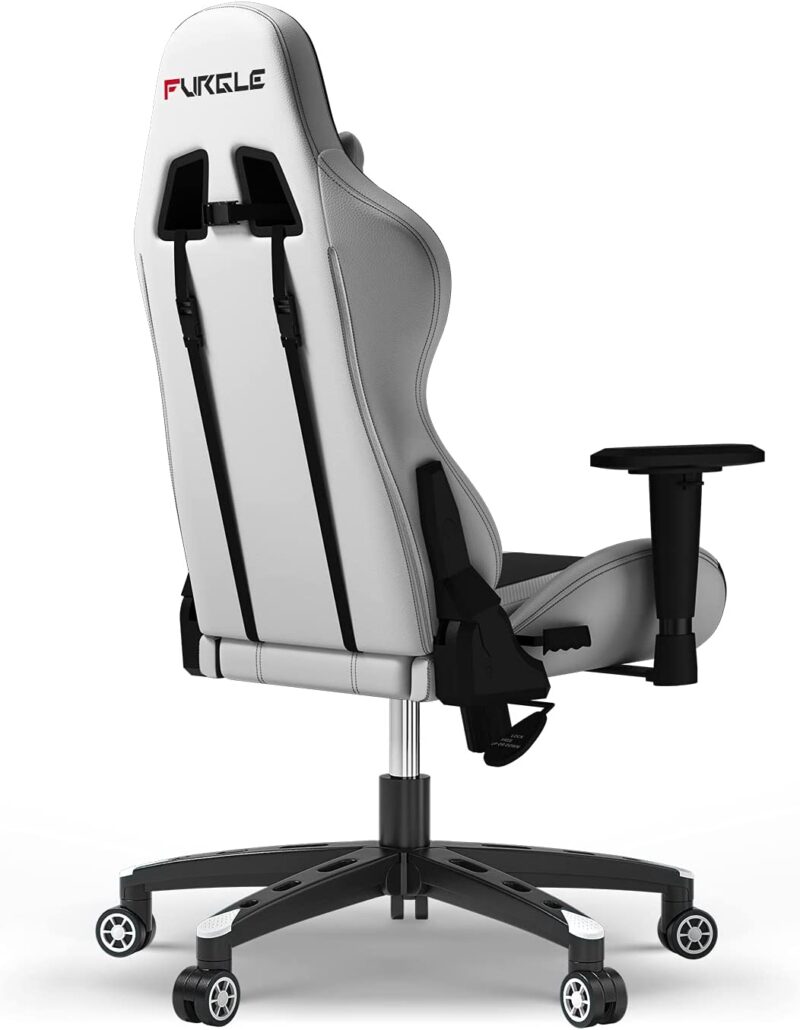 Gaming Chair - Furgle Gamer Chair - Office Chair - Swing Mode - with Headrest and Lumbar Support (WB) - Image 3
