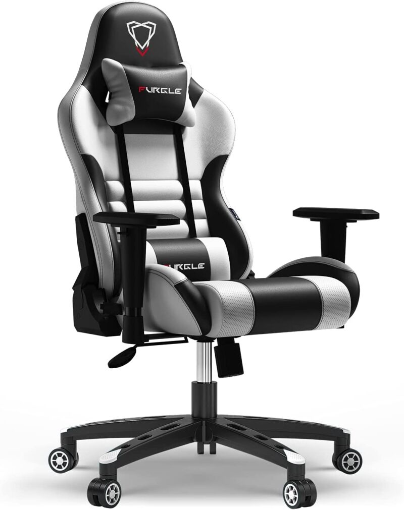 Gaming Chair - Furgle Gamer Chair - Office Chair - Swing Mode - with Headrest and Lumbar Support (WB)