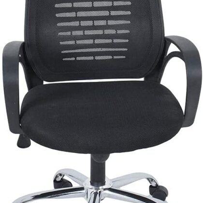 Office desk chair - base and back of mesh cloth