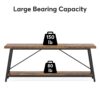 Console Table, 70.9 Inches Extra Long Sofa Table Behind Couch - Image 6