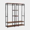 Freestanding Closet Organizer, Double Rod Clothes Rack - Image 3