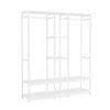 Freestanding Closet Organizer, Double Rod Clothes Rack - Image 10