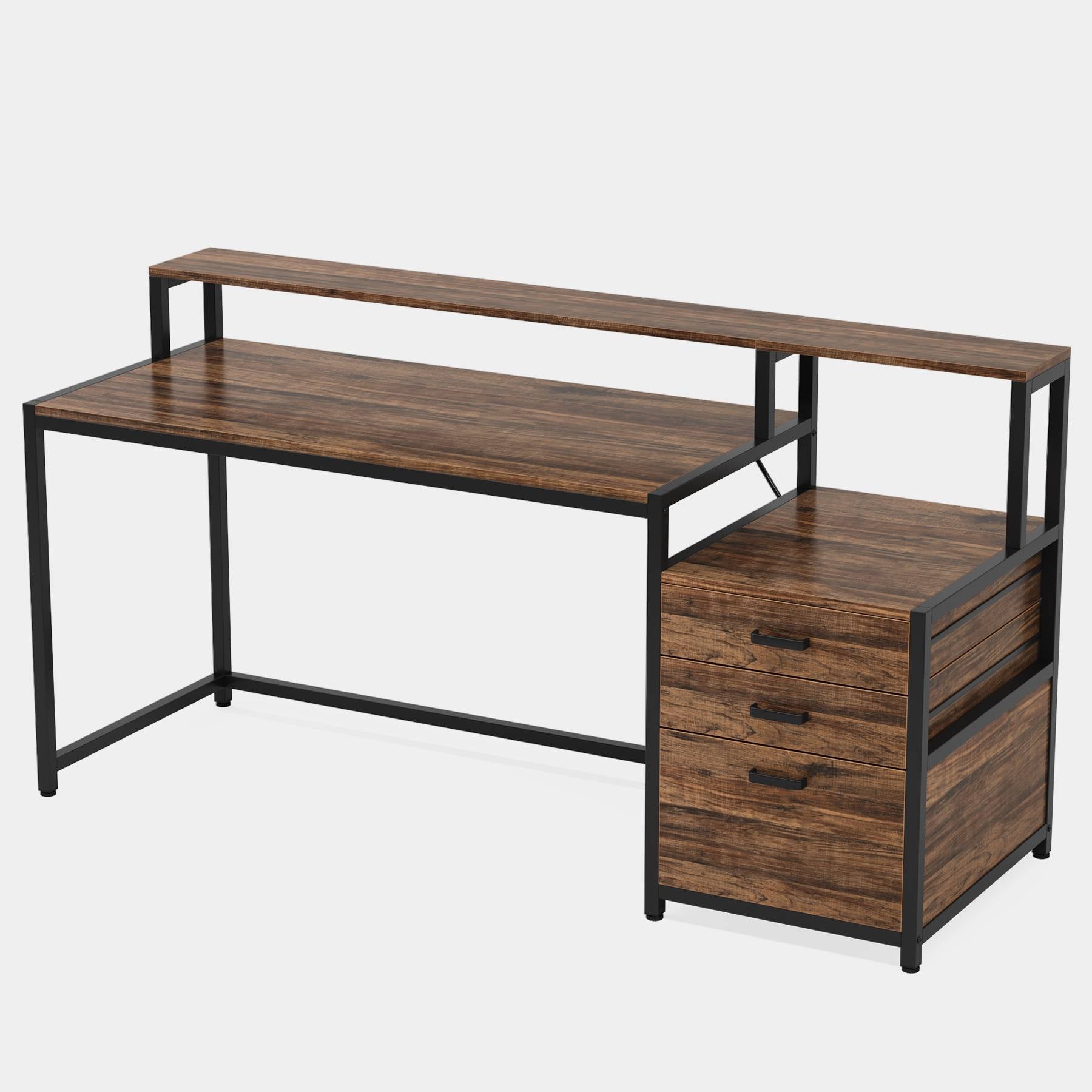 Desk With Drawers