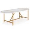 Executive Desk, 70.8" Modern Conference Table Computer Desk - Image 2