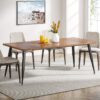 Dining Table, 70.9"  Kitchen Dinner Table for 6 to 8 People