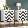 Nightstand, Modern 3-Drawer End Table Bedside Table for Bedroom - Image 8