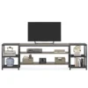 TV Stand, 3-Tier Media Entertainment Center for TV up to 85"