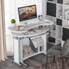 Rotating Corner Computer Desk, L-Shaped Studying Writing Table - Image 4