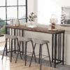 Console Table, 70.9 Inch Extra Long Sofa Table Entryway Table - Image 4