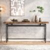 Console Table, 70.9" Narrow Long Entryway Sofa Table - Image 2