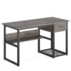 Drafting Table, Drawing Computer Desk with Storage Drawers - Image 7