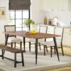 Dining Table, 70.9"  Kitchen Dinner Table for 6 to 8 People - Image 3