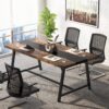 6FT Conference Table, 70.8” Executive Desk Office Computer Meeting Table - Image 3