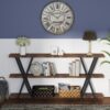 Console Table, 70.9" Narrow Long Sofa Table TV Stand - Image 3