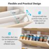Shoe Cabinet, Slim Hidden Shoe Rack Organizer with 3 Flip Drawers - Image 5