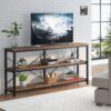 Sofa Table, 3 Tiers TV Stand Console Table - Image 5