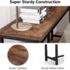 Console Table, Narrow Hallway Table, 70.9 inch Sofa Table - Image 7