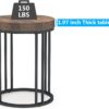 End Table, Modern Round Side Table, Small Nightstand - Image 5