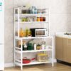 Kitchen Baker's Rack, 5-Tier Microwave Oven Stand with Hutch - Image 8