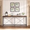 Console Table, Narrow Long Entryway Sofa Table