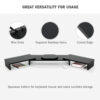Monitor Stand, 3 Shelf Monitor Riser with Adjustable Length and Angle - Image 5