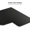 Gaming Desk, 74.8 Inches U Shaped Computer Desk with Hutch - Image 7