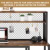 L-Shaped Desk, 67" Reversible Large Computer Writing Desk with Hutch - Image 5