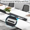 Conference Table, 8FT Rectangle Meeting Table Seminar Table - Image 5