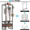 Coat Rack, 70.9" Hall Tree with Big Drawer Freestanding Closet Organizer - Image 6
