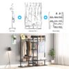 Freestanding Closet Organizer, Clothing Garment Rack - Image 6