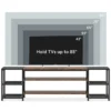 TV Stand, 3-Tier Media Entertainment Center for TV up to 85" - Image 6
