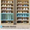 Shoe Cabinet, 11-Tier 70.9" Tall Shoe Rack with Adjustable Shelves - Image 6