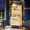Kitchen Baker's Rack, 6 Tier Storage Cabinet with Power Outlet - Image 5