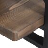Bookshelf, 72" Solid Wood Bookcase 5-Shelf Display Rack - Image 6
