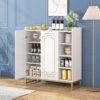 Shoe Cabinet, 20 Pairs Shoe Rack Organizer with Adjustable Shelves - Image 3