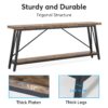 Console Table, 70.9 Inches Extra Long Sofa Table Behind Couch - Image 5