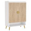 Shoe Cabinet, Shoe Storage Organizer with Adjustable Shelves - Image 8