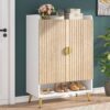 Shoe Cabinet, Shoe Storage Organizer with Adjustable Shelves