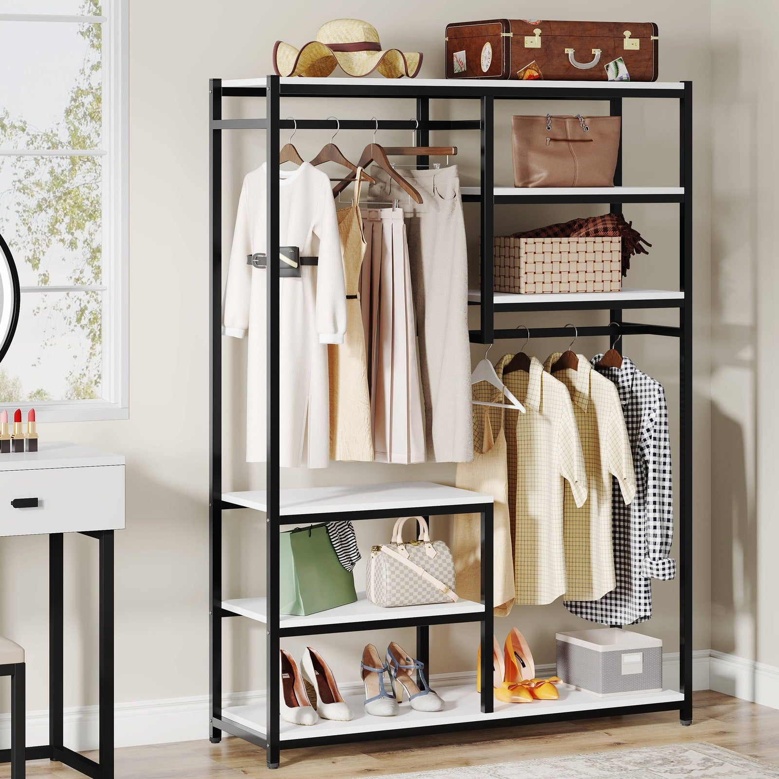 Wide clothes rack hotsell