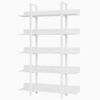 5-Tier Bookshelf, Industrial 5-Shelf Etagere Bookcase - Image 8