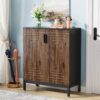 Shoe Cabinet, 20 Pairs Entryway Shoe Racks Organizer with Shelves - Image 7
