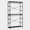 Freestanding Closet Organizer, 86" Garment Rack with Shelves & Hanging Rods - Image 8