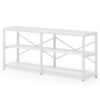 Console Table, 70.9 inch Long Sofa Table with Storage Shelves - Image 12