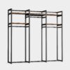Freestanding Closet Organizer, 75 inch Heavy Duty Garment Rack - Image 3