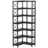 Corner Bookshelf, 7-Tier Tall Corner Bookcase Storage Display Rack - Image 11